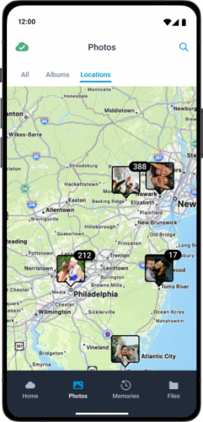Locations Map View Feature